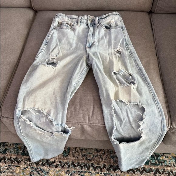 Hollister Denim - CURVY ULTRA HIGH-RISE VINTAGE STRAIGHT W 25 L 27